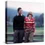 Prince Charles and Lady Diana Spencer at Balmoral May 1981-null-Stretched Canvas