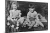 Prince Charles and Princess Anne as Children at Balmoral, 28th September 1952-Lisa Sheridan-Mounted Photographic Print