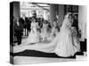 Prince Charles and Princess Diana After Their Wedding at St Pauls Cathedral-null-Stretched Canvas