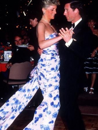 'Prince Charles and Princess Diana Dancing in Melbourne During the