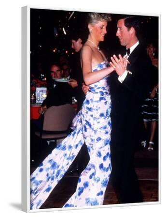 'Prince Charles and Princess Diana Dancing in Melbourne During the