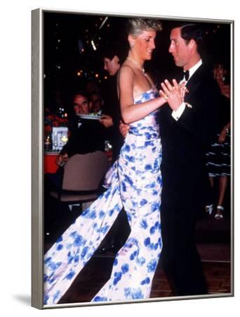 'Prince Charles and Princess Diana Dancing in Melbourne During the