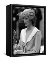 Prince Charles and Princess Diana July 1983 Royal Visits Canada Prince and Princess of Wales-null-Framed Stretched Canvas