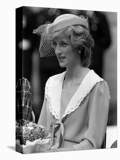 Prince Charles and Princess Diana July 1983 Royal Visits Canada Prince and Princess of Wales-null-Stretched Canvas