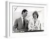 Prince Charles and Princess Diana on Board the Royal Yacht Britannia Whilst on Honeymoon, 1981-null-Framed Photographic Print