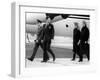 Prince Charles and Princess Diana Return from their Holiday at Klosters-null-Framed Photographic Print