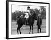 Prince Charles Apologizing to Girlfriend Jane Ward at a Polo Match-null-Framed Photographic Print