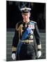 Prince Charles at St Paul's Cathedral Where Queen Elizabeth Unveiled Memorial to British Servicemen-null-Mounted Photographic Print