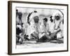 Prince Charles Attending Blackfoot Indian Tribal Ceremony in Calgary, Canada-null-Framed Photographic Print
