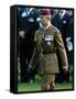 Prince Charles During Ceremony at Oosterbeek Cemetary, Holland-null-Framed Stretched Canvas