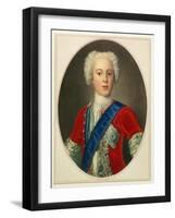 Prince Charles Edward Louis Philip Casimir Stewart the Young Pretender or "Bonnie Prince Charlie"-null-Framed Giclee Print