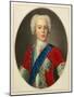 Prince Charles Edward Louis Philip Casimir Stewart the Young Pretender or "Bonnie Prince Charlie"-null-Mounted Giclee Print