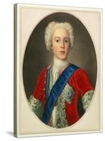 Prince Charles Edward Louis Philip Casimir Stewart the Young Pretender or "Bonnie Prince Charlie"-null-Stretched Canvas