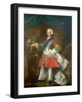 Prince Charles Edward Louis Philip Casimir Stuart (Bonnie Prince Charlie) (1720-88)-Louis Gabriel Blanchet-Framed Giclee Print