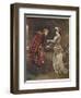 Prince Charles Edward Stuart Bids Farewell to Flora Macdonald Who Aided His Escape-Andre & Sleigh-Framed Photographic Print