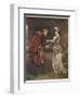 Prince Charles Edward Stuart Bids Farewell to Flora Macdonald Who Aided His Escape-Andre & Sleigh-Framed Photographic Print