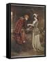 Prince Charles Edward Stuart Bids Farewell to Flora Macdonald Who Aided His Escape-Andre & Sleigh-Framed Stretched Canvas