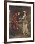 Prince Charles Edward Stuart Bids Farewell to Flora Macdonald Who Aided His Escape-Andre & Sleigh-Framed Photographic Print