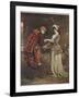 Prince Charles Edward Stuart Bids Farewell to Flora Macdonald Who Aided His Escape-Andre & Sleigh-Framed Photographic Print