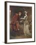 Prince Charles Edward Stuart Bids Farewell to Flora Macdonald Who Aided His Escape-Andre & Sleigh-Framed Photographic Print