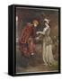Prince Charles Edward Stuart Bids Farewell to Flora Macdonald Who Aided His Escape-Andre & Sleigh-Framed Stretched Canvas