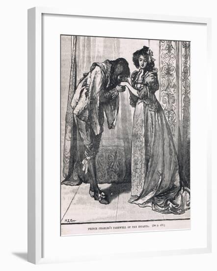 Prince Charles Farewell of the Infanta 1623-Mary L. Gow-Framed Giclee Print