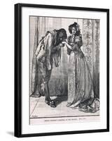 Prince Charles Farewell of the Infanta 1623-Mary L. Gow-Framed Giclee Print