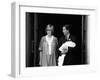 Prince Charles Holds Baby Son William Leaving Hospital with Princess Diana-null-Framed Photographic Print