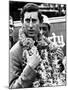 Prince Charles in India Wears Garland Around Neck c.1978-null-Mounted Photographic Print