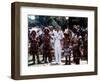 Prince Charles in Papua New Guinea Crowned 10th Lapan of Manus August 1984-null-Framed Photographic Print