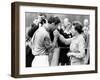 Prince Charles Kisses Hand of Mother Queen Elizabeth II After Presented with a Consolation Prize-null-Framed Photographic Print