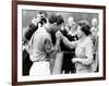 Prince Charles Kisses Hand of Mother Queen Elizabeth II After Presented with a Consolation Prize-null-Framed Photographic Print