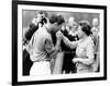 Prince Charles Kisses Hand of Mother Queen Elizabeth II After Presented with a Consolation Prize-null-Framed Photographic Print