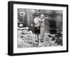 Prince Charles Kissing the Hand of Princess Diana While on Honeymoon at Balmoral Scotland, 1981-null-Framed Photographic Print