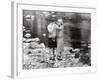 Prince Charles Kissing the Hand of Princess Diana While on Honeymoon at Balmoral Scotland, 1981-null-Framed Photographic Print