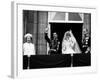 Prince Charles, Lady Diana, Queen Elizabeth II,Prince Philip on Balcony at Buckingham Palace-null-Framed Photographic Print