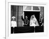 Prince Charles, Lady Diana, Queen Elizabeth II,Prince Philip on Balcony at Buckingham Palace-null-Framed Photographic Print