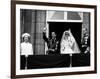 Prince Charles, Lady Diana, Queen Elizabeth II,Prince Philip on Balcony at Buckingham Palace-null-Framed Photographic Print