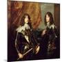 Prince Charles Louis Elector Palatine and His Brother, Prince Rupert of the Palatinate, 1637-Sir Anthony Van Dyck-Mounted Giclee Print