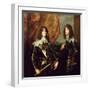 Prince Charles Louis Elector Palatine and His Brother, Prince Rupert of the Palatinate, 1637-Sir Anthony Van Dyck-Framed Giclee Print