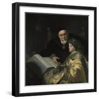 Prince Charles Louis of the Palatinate with his Tutor Wolrad von Plessen, 1631-Jan The Elder Lievens-Framed Giclee Print