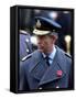 Prince Charles, November 2002. Remembrance Day Parade at Whitehall, London-null-Framed Stretched Canvas