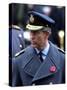 Prince Charles, November 2002. Remembrance Day Parade at Whitehall, London-null-Stretched Canvas