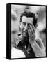 Prince Charles Off the Field During a Game of Polo June 1987-null-Framed Stretched Canvas