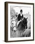 Prince Charles on the Duke of Beaufort's Hunt in the Gloucester Countryside-null-Framed Photographic Print