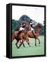 Prince Charles Playing Polo at Smiths Lawn, Windsor May 1987-null-Framed Stretched Canvas