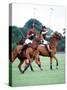 Prince Charles Playing Polo at Smiths Lawn, Windsor May 1987-null-Stretched Canvas