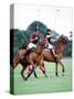 Prince Charles Playing Polo at Smiths Lawn, Windsor May 1987-null-Stretched Canvas