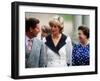 Prince Charles, Princess Diana and Queen Elizabeth Outside Clarence House For Queen's 87th Birthday-null-Framed Photographic Print