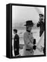 Prince Charles Princess Diana July 1983 Royal Visits Canada-null-Framed Stretched Canvas